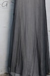 Marc Le Bihan Double Layer Slip Dress France MLB-2184-HEIBAI Black and White